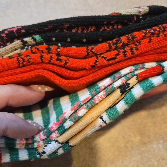 Betsey Johnson Pack of Three Holiday Crew Socks - Picture 8 of 8